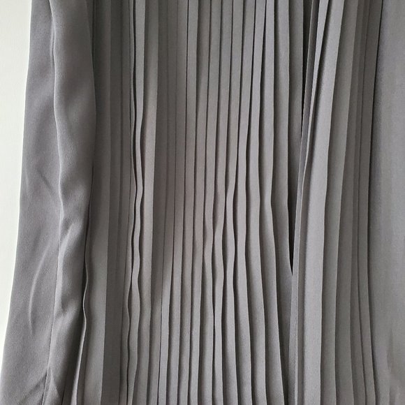 Lands End Canvas Pleated Ballet Dress, Black, Sleeveless Fit & Flare Size 6 - Picture 14 of 15